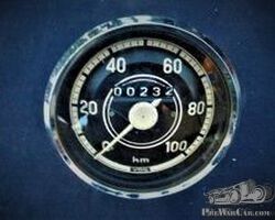 VDO speedometer, new old stock