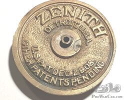 Zenith 80mm diameter bronze / brass float lid. Lid only on needle or bob weights