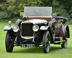 1919 Sunbeam 24hp 4 1/2 Litre Tourer by Brewster.