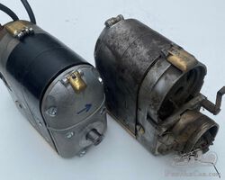 Two SEV magnetos for Bugatti Brescia.