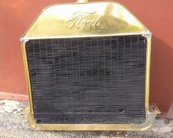 Model T Ford Original Brass Radiator