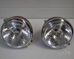 Marchal AB. TP. 435 headlights with beauty bars