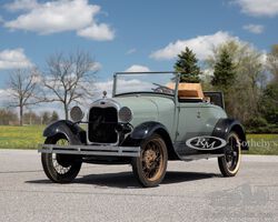 1929 Ford Model A Roadster  | RM Sotheby's | Auburn Fall event | 2 - 5 Sept 2021