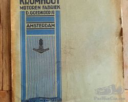 1938 Kromhout Amsterdam + Heemaf N.V. documentatie (zie omschrijving)