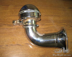 Small Bosch Curved Trumpet Horn 12 volt - Working