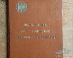 1909 Lancia Kappa user manual - instructions pour l'entretien
