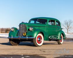 1938 Oldsmobile Eight Two-Door Travel Sedan  | RM Sotheby's | Auburn Fall event | 2 - 5 Sept 2021