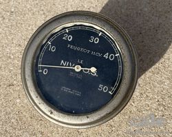 Peugeot 11cv fuel gauge