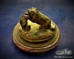 mascot pre-war on marble