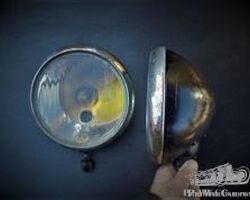 Pre-war, pair headlights