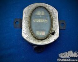 Pre-war speedometer