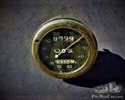 Pre-war speedometer O.S.