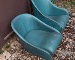 2 baquets anciens