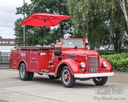 1942 International K6 Fire Engine | Ascot Racecourse | Historics Auctioneers | 25th September 2021