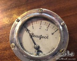 Rare peugeot oil pressure gauge