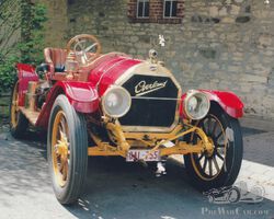 Brass Overland 1912 Model 59 Speedster