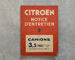 truck Citroen user's manual