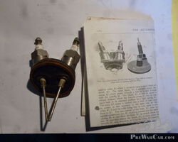 1903 cylinder headwith twin spark plugs