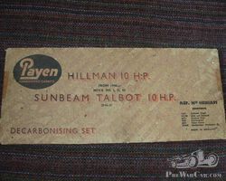 Payen gasket (set) for Sunbeam Talbot