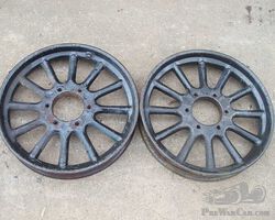 Dunlop wheels / tyres ( & parts) for Austin