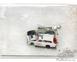 Police Car (1973) By Cesar | Les Grandes Marques du Monde à Paris | 3 February 2022 |Bonhams