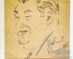 Géo Ham (georges Hammel 1900- 1972) Roland Bugatti | Les Grandes Marques du Monde à Paris | 3 February 2022 |Bonhams