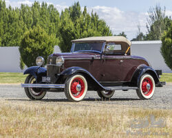 1932 Ford V8 Model 18 Deluxe Roadster  | Quail Lodge Auction 2022 | Bonhams | August 19, 2022