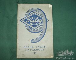 Riley documentation (catalogues) for Riley
