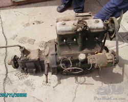 Borgward C. engine & gearbox for Hansa