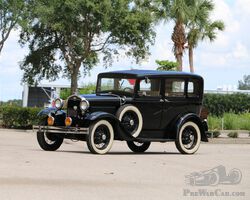 1931 Ford Model A DeLuxe Fordor Sedan by Murray | RM Sotheby's | Hershey
