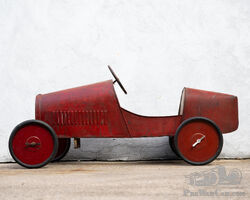 A Bugatti Grand Prix Boat Tail-style Pedal Car, Late 1920s | The Audrain Concours Auction 2022 | Bonhams | Sept 30, 2022