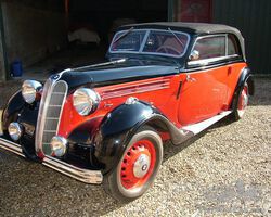 BMW 326 Four seat cabriolet 1937