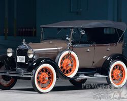 Ford Model A 4 door open phaeton 1929 SOLD