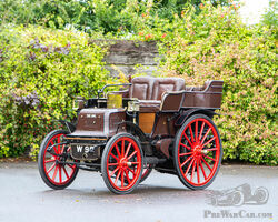1897 Daimler 4hp Twin-Cylinder Tonneau | Golden Age of Motoring sale | Bonhams | Nov 4, 2022