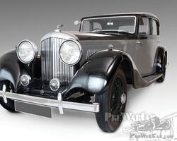 Bentley 3 1/2 Litre Sports Saloon by Park Ward 1935 for sale