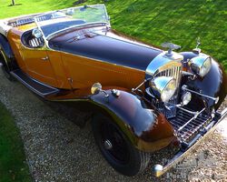 Jensen Dual Cowl Tourer. Jensen 1937