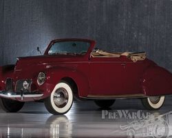 Lincoln Zephyr Convertible Coupe 1938 for sale