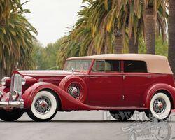 Packard Twelve Convertible Sedan 1935 for sale