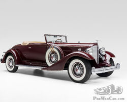 1933 Packard Twelve Model 1005 Coupe Roadster | The Scottsdale Auction | Bonhams | Jan 27, 2023