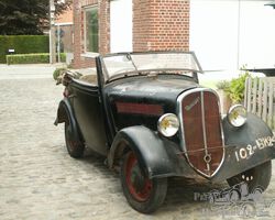 Rosengart roadster 1936 SOLD