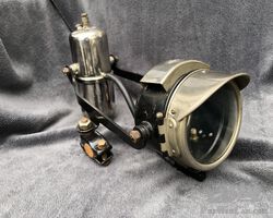 headlight Cicca motorcycle 1910's new old stock