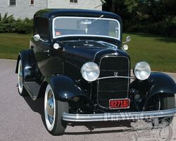 Ford Deluxe Three Window Coupe Hot Rod 1932 for sale