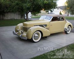 Cord 812 Phaeton Supercharged 1937 SOLD