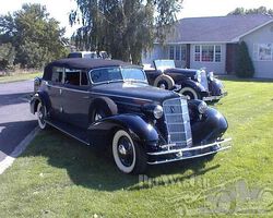 Cadillac V12 Convertible Sedan 1934 SOLD