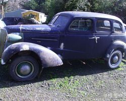 Chevrolet Series GA Master de Luxe 4 door Sedan 1937 SOLD