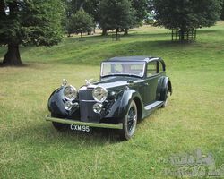 Alvis Speed 20 SD VDP Follet Design Saloon 1936 SOLD