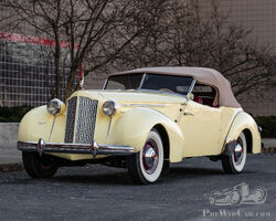 1939 Packard Series 1701 One-Twenty Convertible Victoria | The Amelia Island Auction | Bonhams | March 2, 2023