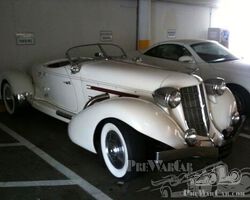 Auburn Boattail Speedster Continuation 1936 SOLD