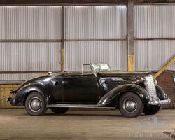 1937 Packard Six 115-C Convertible Coupe | Estate of Mark Smith Auction | Gooding & Company | April 7, 2023
