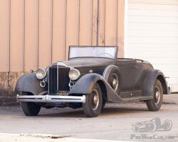 1934 Packard Super Eight 1104 Convertible Coupe | Estate of Mark Smith Auction | Gooding & Company | April 7, 2023
